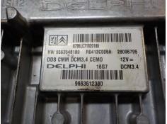 Recambio de centralita motor uce para peugeot 407 2.0 16v hdi fap cat (rhr / dw10bted4) referencia OEM IAM    2