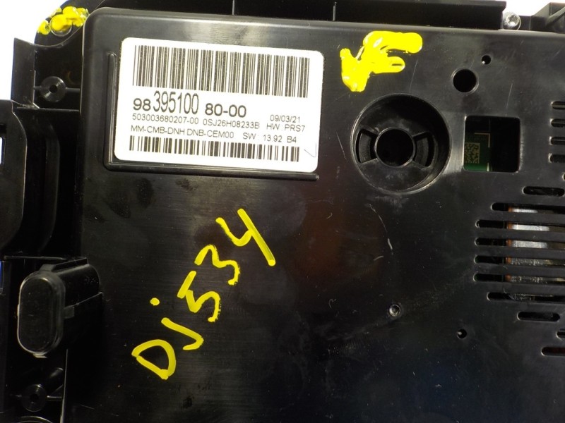 Recambio de cuadro instrumentos para citroën c5 aircross live pack referencia OEM IAM 9839510080 9839510080 503003680207