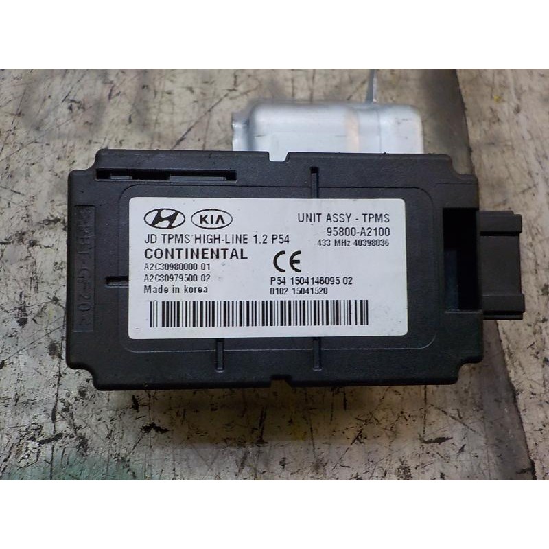 Recambio de modulo electronico para kia pro_cee´d ( ) 1.4 cat referencia OEM IAM 95800A2100 95800A2100 