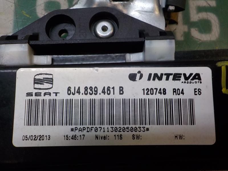 Recambio de elevalunas trasero izquierdo para seat ibiza (6j5) stylance / style referencia OEM IAM 6J4839461B 6J4839461B 