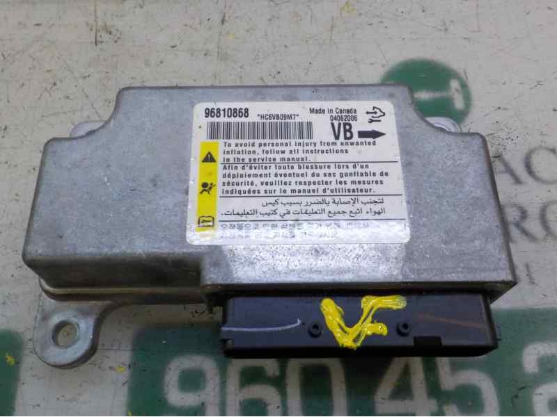 Recambio de centralita airbag para chevrolet captiva 2.0 diesel cat referencia OEM IAM 96810868 96810868 04062006