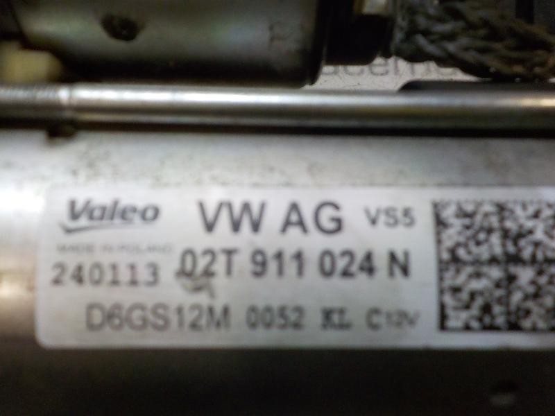 Recambio de motor arranque para seat ibiza (6j5) stylance / style referencia OEM IAM 02T911024N 02T911024N 