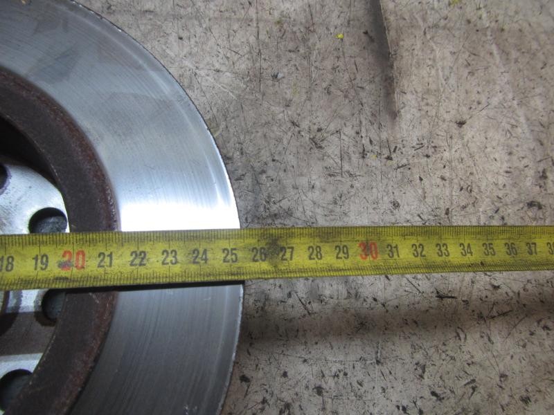 Recambio de disco freno trasero para seat leon (1p1) comfort limited referencia OEM IAM 1K0615601AB  