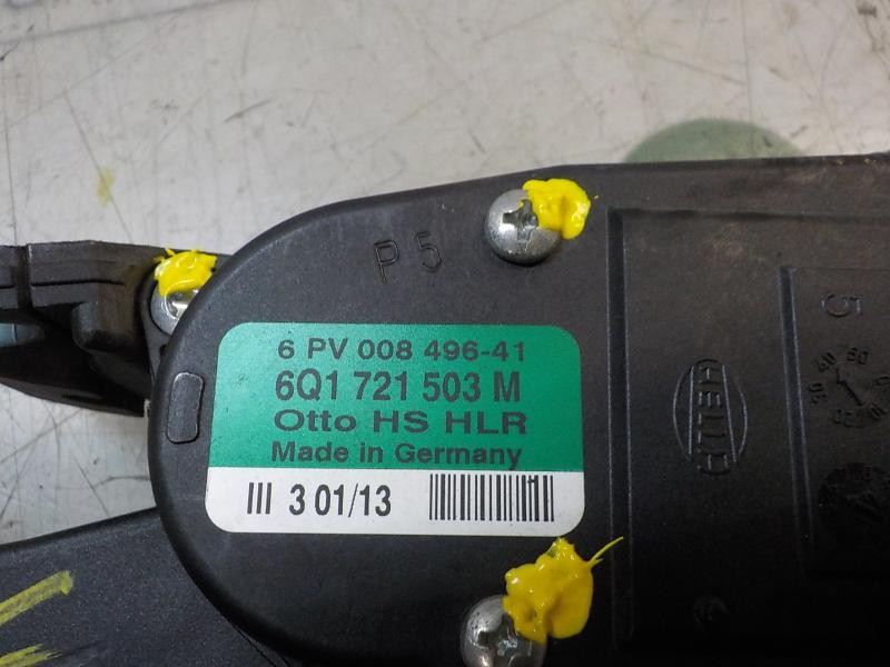 Recambio de potenciometro pedal para seat ibiza (6j5) stylance / style referencia OEM IAM 6Q1721503M 6Q1721503M 