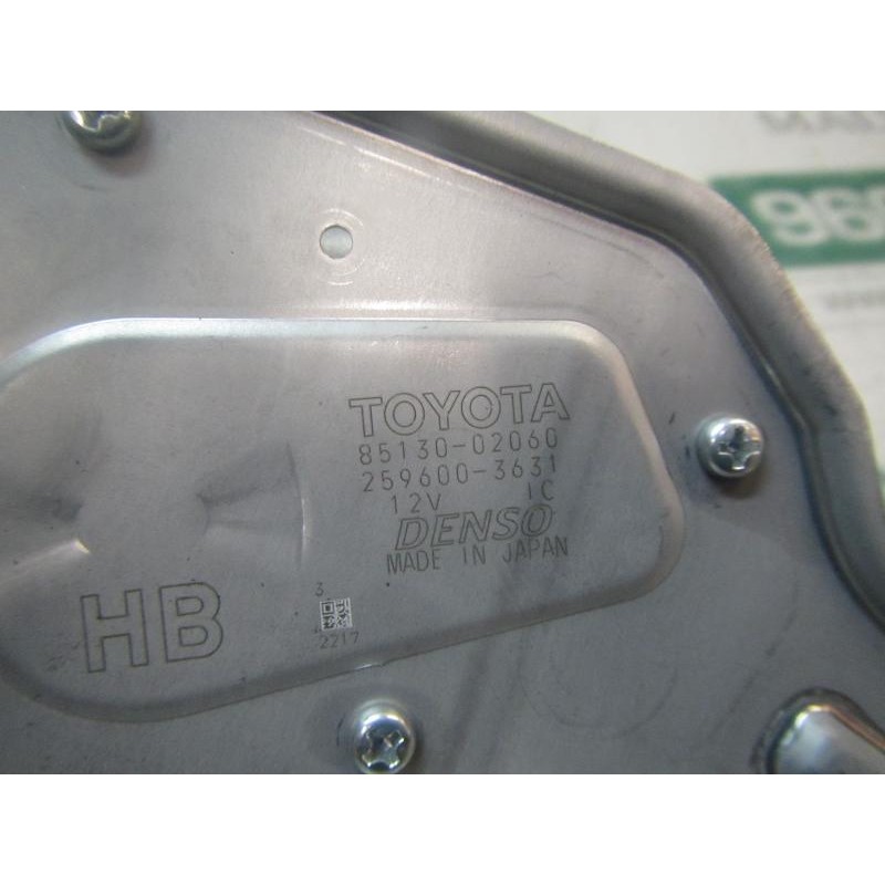 Recambio de motor limpia trasero para toyota corolla hybrid referencia OEM IAM 8513002060 8513002060 2596003631