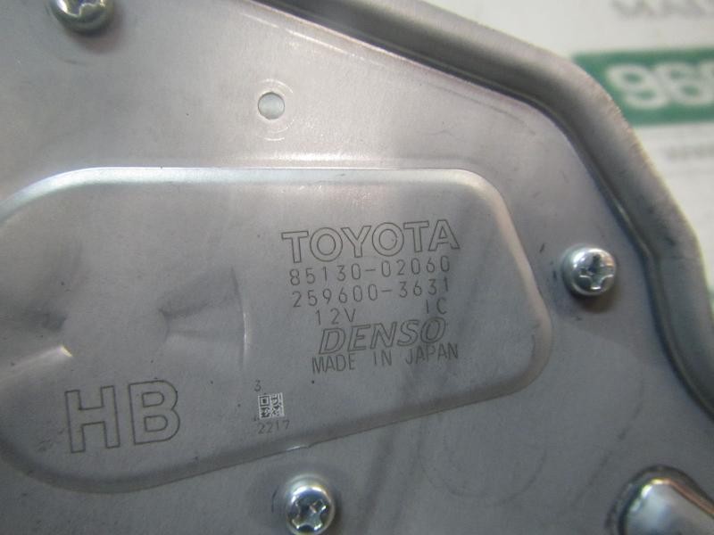 Recambio de motor limpia trasero para toyota corolla hybrid referencia OEM IAM 8513002060 8513002060 2596003631