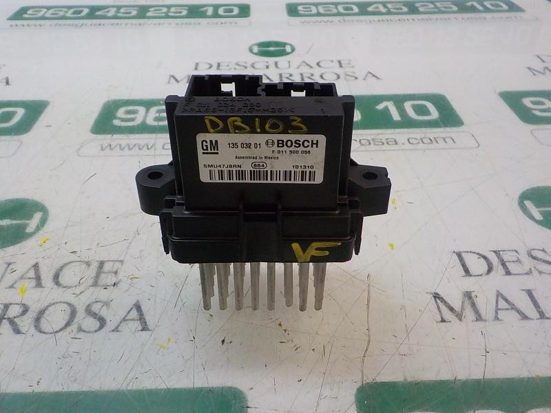 Recambio de resistencia calefaccion para opel insignia berlina edition referencia OEM IAM 13598091 13503201 F011500056