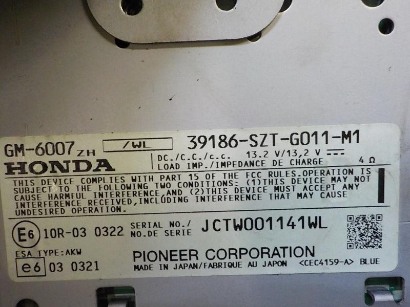Recambio de modulo electronico para honda cr-z (szt) 1.5 cat referencia OEM IAM 39186SZTG21 39186SZTG011M1 