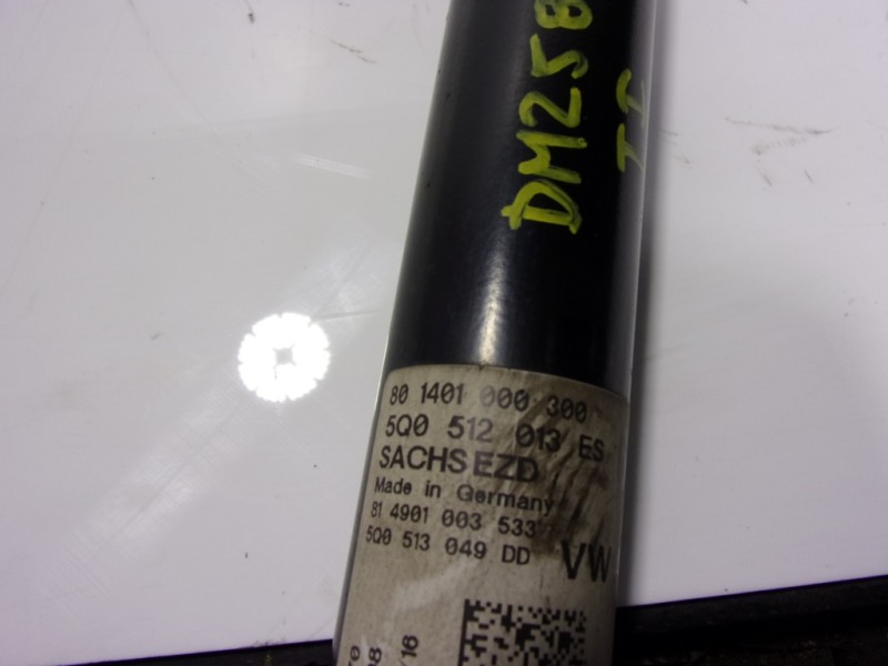 Recambio de amortiguador trasero izquierdo para seat leon (5f1) 2.0 tdi referencia OEM IAM 5Q0513049DD 5Q0512012ES 