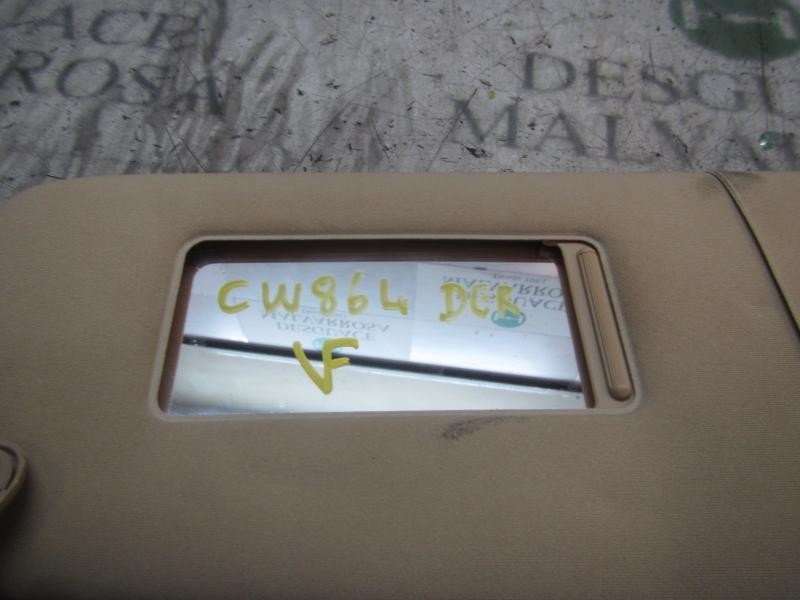 Recambio de parasol derecho para bmw serie 7 (e65/e66) 730d referencia OEM IAM 51167022766  