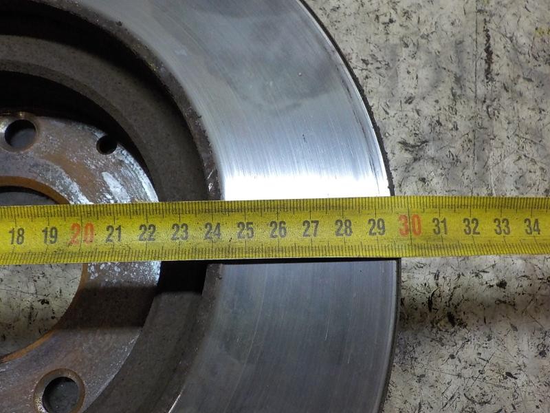 Recambio de disco freno delantero para mazda cx-5 2.0 cat referencia OEM IAM K01133251A  