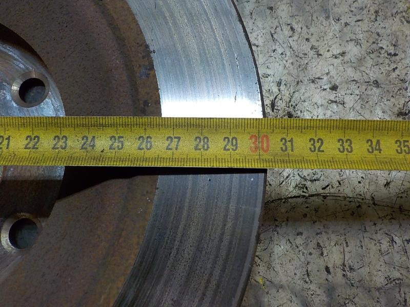 Recambio de disco freno trasero para mazda cx-5 2.0 cat referencia OEM IAM K01126251A  