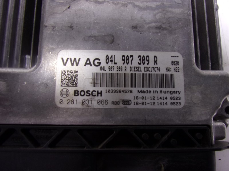 Recambio de centralita motor uce para seat leon (5f1) 2.0 tdi referencia OEM IAM 04L906026BN5F0 04L907309R 