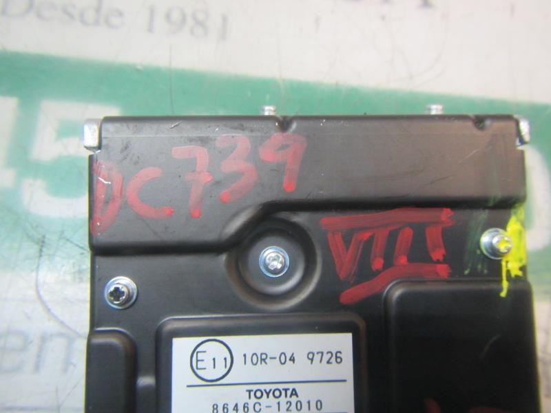 Recambio de modulo electronico para toyota corolla hybrid referencia OEM IAM 8646C12010 8646C12010 0365007974