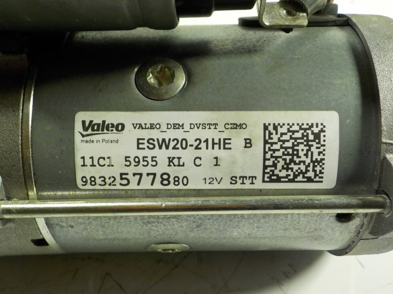 Recambio de motor arranque para citroën c5 aircross live pack referencia OEM IAM 9832577880 9832577880 