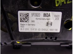 Recambio de cuadro instrumentos para seat leon (5f1) 2.0 tdi referencia OEM IAM 5F0920863A 5F0920863A  2