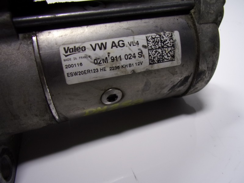 Recambio de motor arranque para seat leon (5f1) 2.0 tdi referencia OEM IAM 02M911024B 02M911024S 