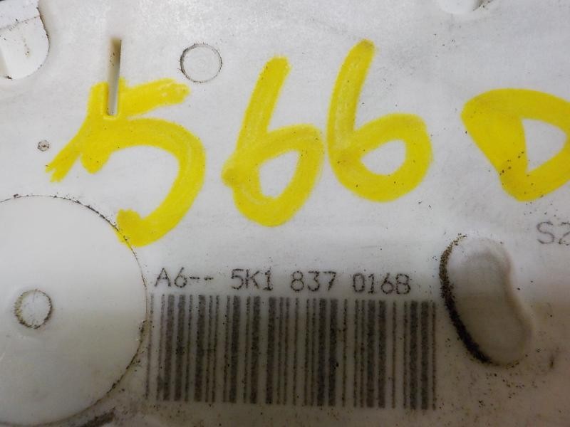 Recambio de cerradura puerta delantera derecha para volkswagen golf vi (5k1) advance bluemotion referencia OEM IAM 5K1837016B 5K