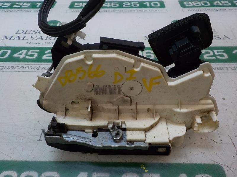 Recambio de cerradura puerta delantera izquierda para volkswagen golf vi (5k1) advance bluemotion referencia OEM IAM 5K1837015B 