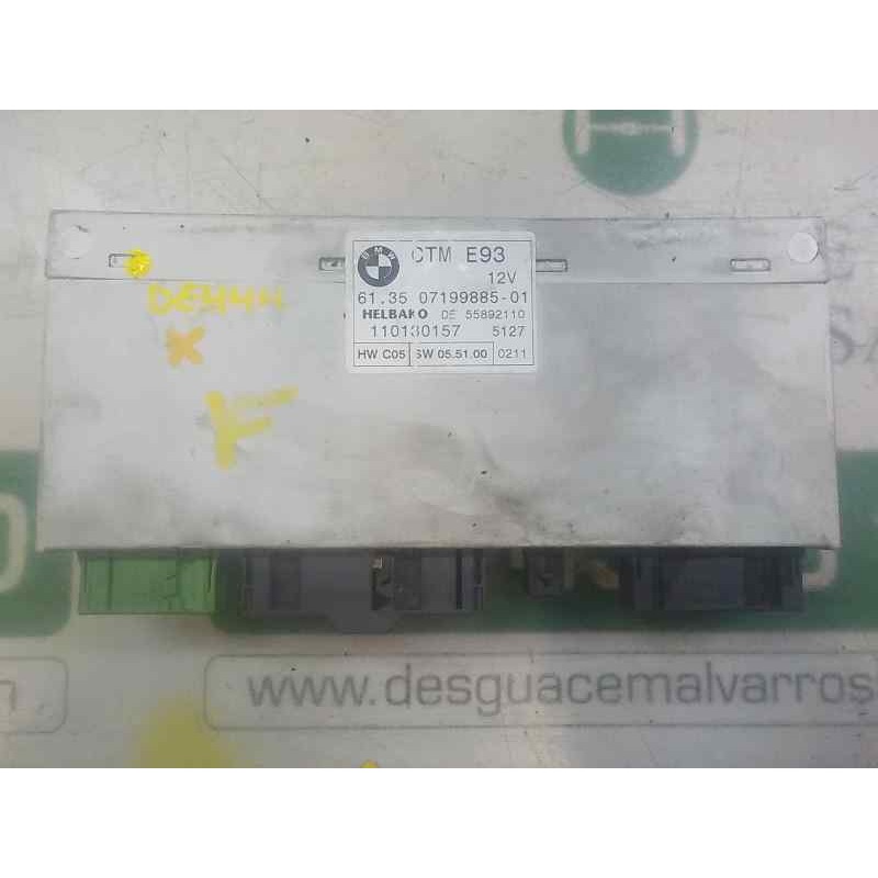 Recambio de modulo electronico para bmw serie 3 cabrio (e93) 320d referencia OEM IAM 61359281722 613507199885 