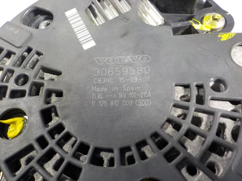Recambio de alternador para volvo xc60 2.0 diesel cat referencia OEM IAM  30659580 