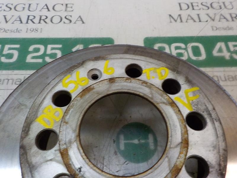 Recambio de disco freno trasero para volkswagen golf vi (5k1) advance bluemotion referencia OEM IAM 1K0615601AB  