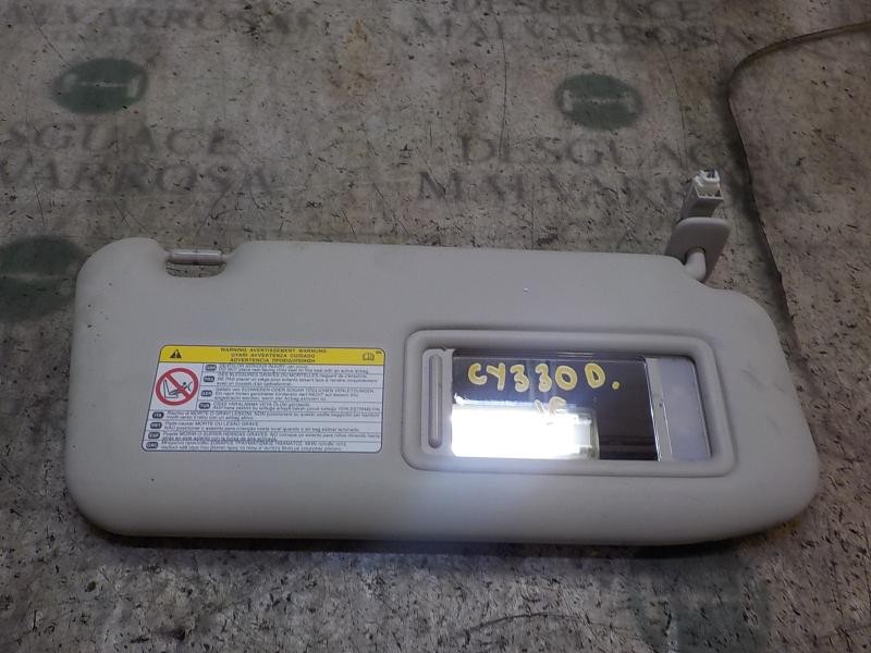 Recambio de parasol derecho para mazda cx-5 2.0 cat referencia OEM IAM KD4769270B75  