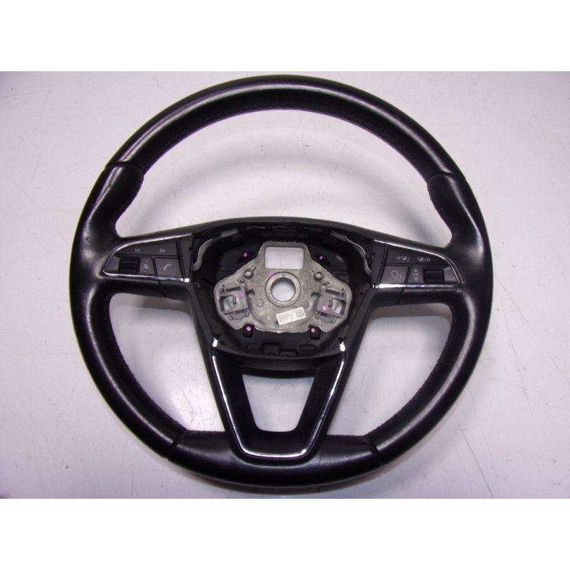 Recambio de volante para seat leon (5f1) 2.0 tdi referencia OEM IAM 5F0419091LMHK 5F0419091L 