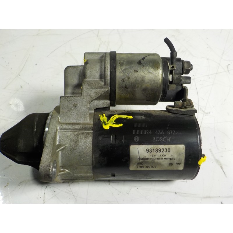 Recambio de motor arranque para opel astra gtc 1.4 16v referencia OEM IAM   