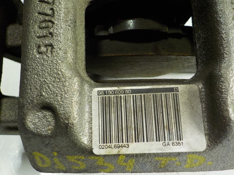 Recambio de pinza freno trasera derecha para citroën c5 aircross live pack referencia OEM IAM 1608999680 9819060980 