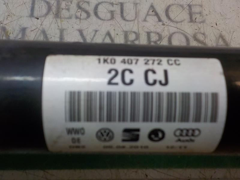 Recambio de transmision derecha para volkswagen golf vi (5k1) advance bluemotion referencia OEM IAM 1K0407272CC 1K0407272CC 