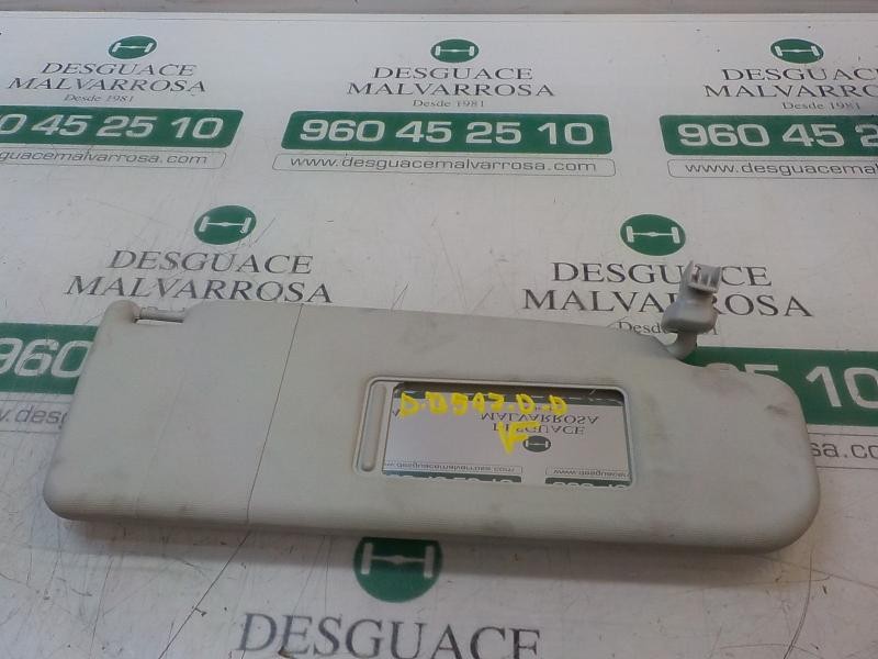 Recambio de parasol derecho para seat altea (5p1) reference referencia OEM IAM   