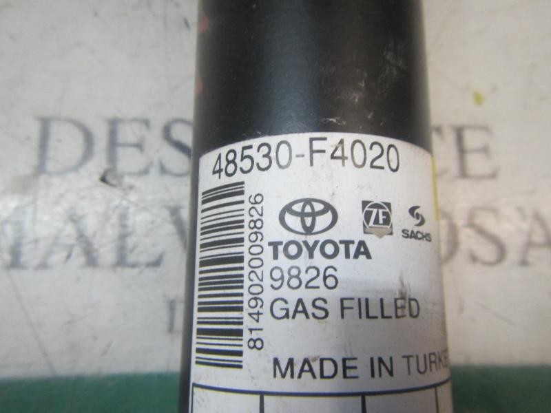 Recambio de amortiguador trasero izquierdo para toyota c-hr hybrid active referencia OEM IAM 48530F9020 48530F4020 
