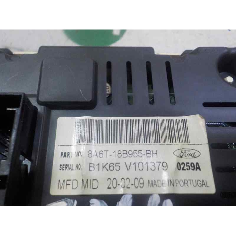 Recambio de pantalla multifuncion para ford fiesta (cb1) 1.4 16v cat referencia OEM IAM   