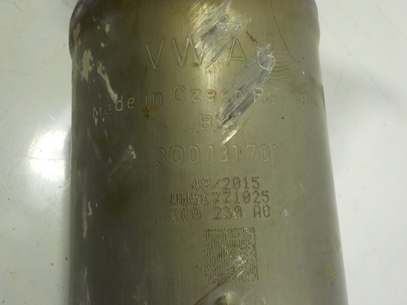 Recambio de catalizador para volkswagen tiguan (5n2) 2.0 tdi referencia OEM IAM 5N0254303FX 3Q0131701 