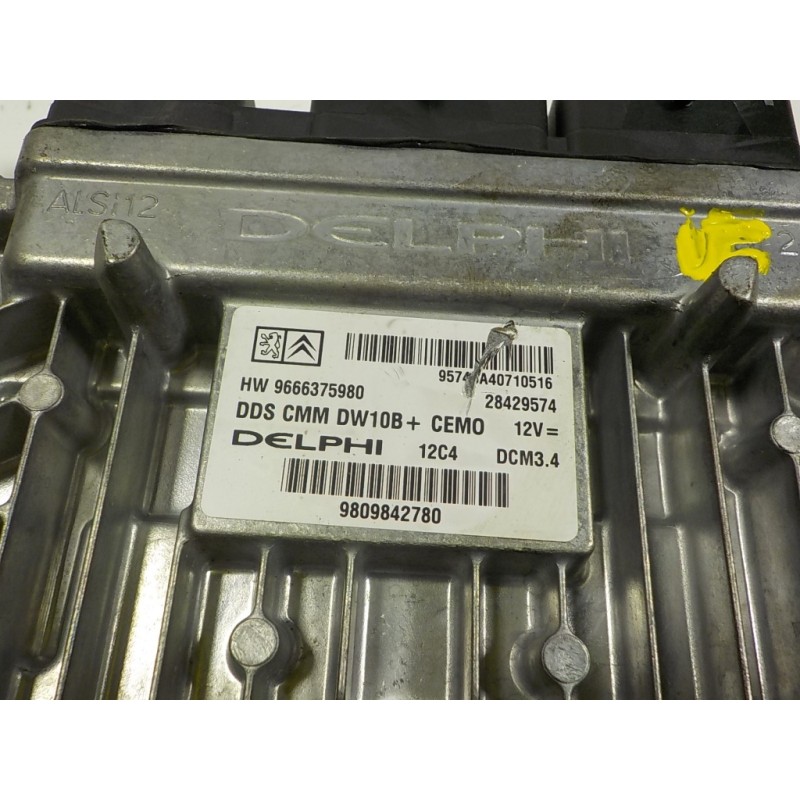 Recambio de centralita motor uce para peugeot 508 2.0 16v hdi fap referencia OEM IAM 1609863380 9666375980 