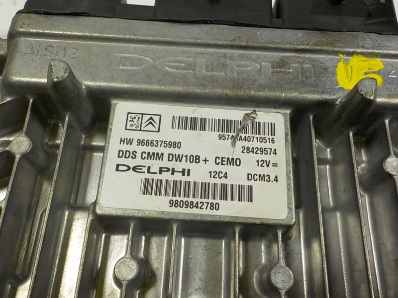 Recambio de centralita motor uce para peugeot 508 2.0 16v hdi fap referencia OEM IAM 1609863380 9666375980 