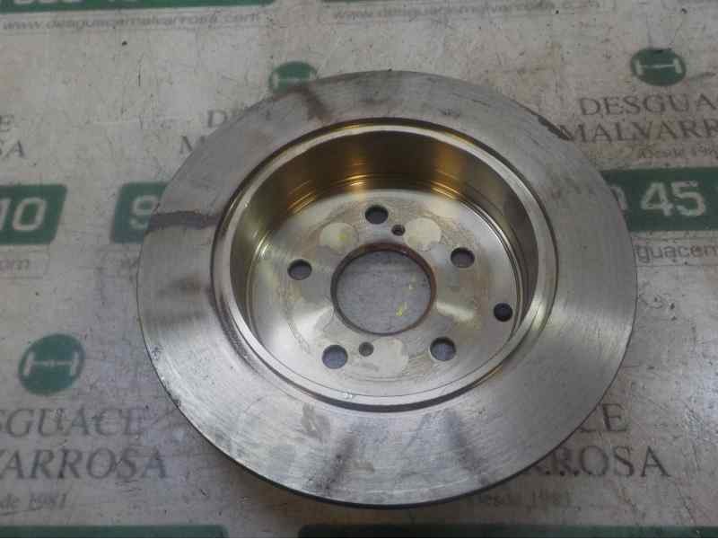 Recambio de disco freno trasero para toyota prius+ 1.8 16v (híbrido) referencia OEM IAM 4243147080  