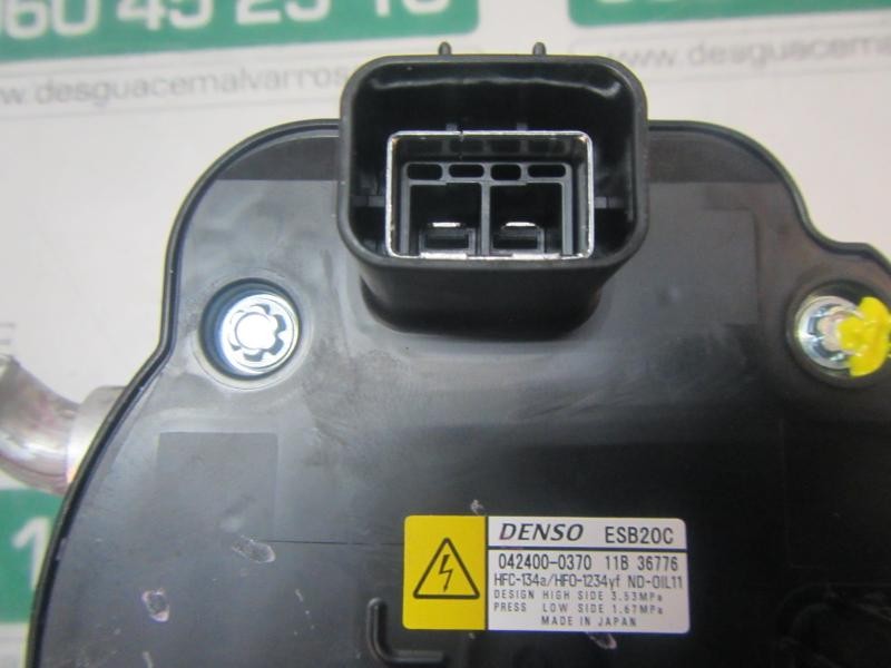 Recambio de compresor aire acondicionado para toyota c-hr hybrid active referencia OEM IAM 8837047092 0424000370 0424000370