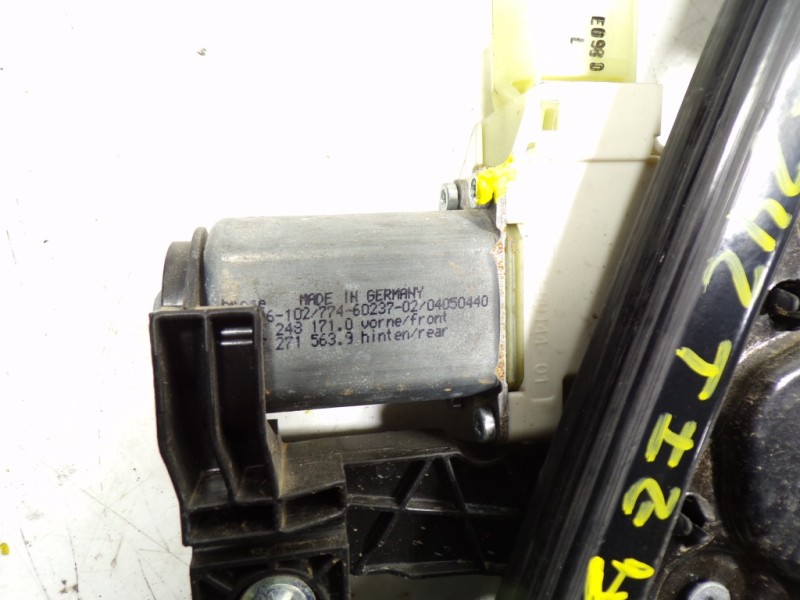 Recambio de elevalunas trasero izquierdo para bmw serie 5 lim. (f10) 2.0 turbodiesel referencia OEM IAM 51357182613 72481710 