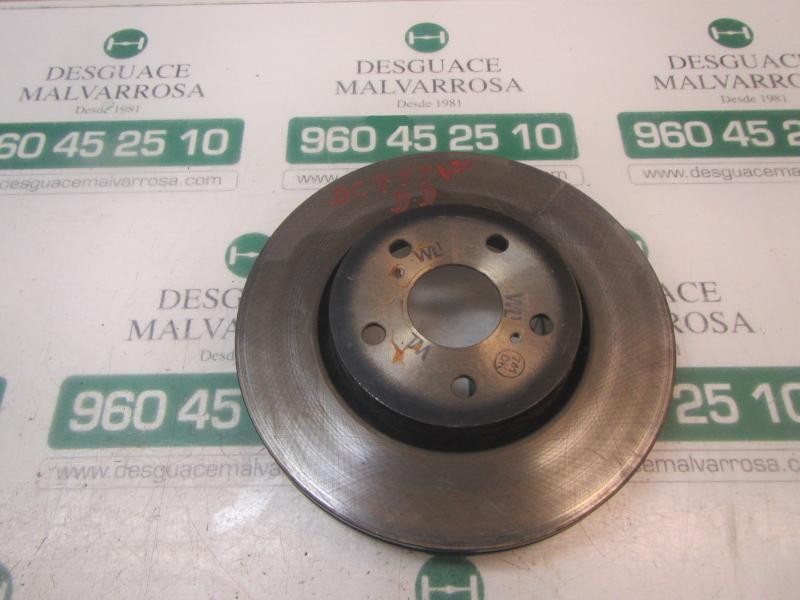 Recambio de disco freno delantero para toyota c-hr hybrid active referencia OEM IAM 43512F4010  
