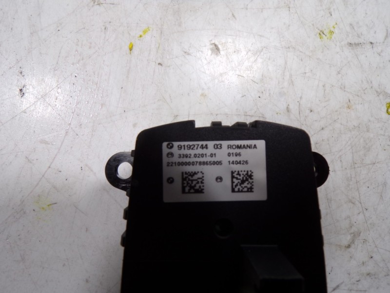 Recambio de mando luces para bmw serie 5 lim. (f10) 2.0 turbodiesel referencia OEM IAM 61319192744 919274403 