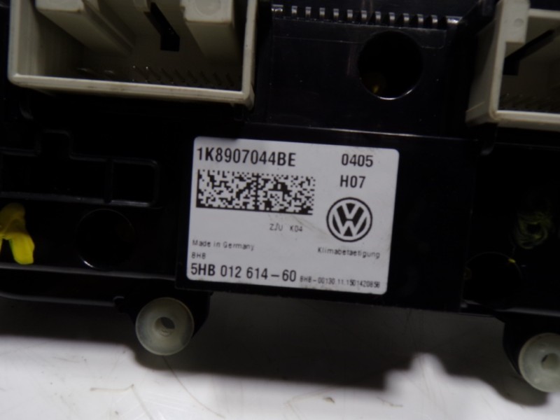 Recambio de mando climatizador para volkswagen tiguan (5n2) 2.0 tdi referencia OEM IAM 1K8907044CDZJU 1K8907044BE 5HB01261460