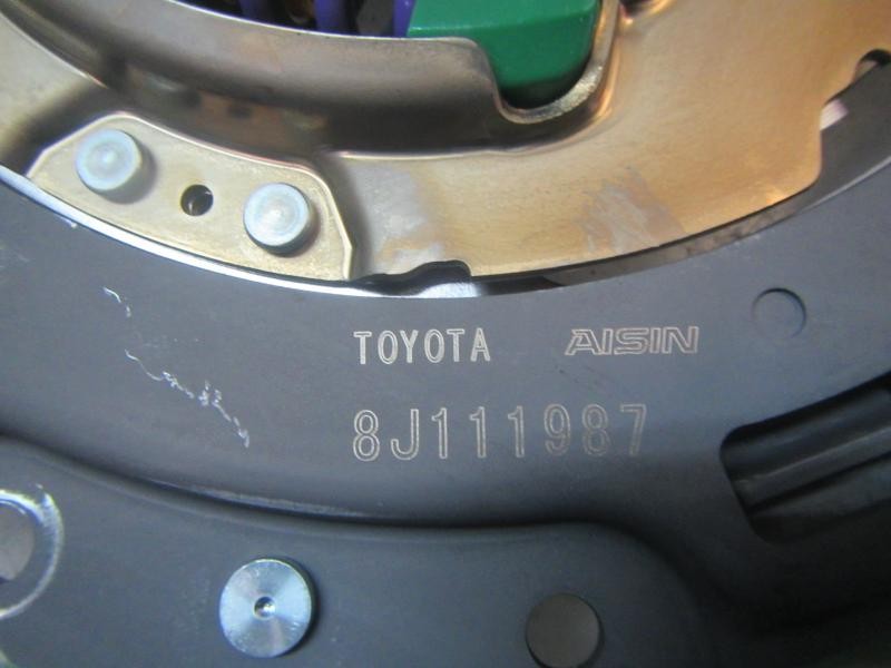 Recambio de kit embrague para toyota c-hr hybrid active referencia OEM IAM 3127047070 8J111987 