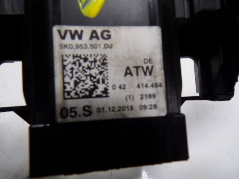 Recambio de mando intermitentes para volkswagen tiguan (5n2) 2.0 tdi referencia OEM IAM  5K0953502M 279623DE