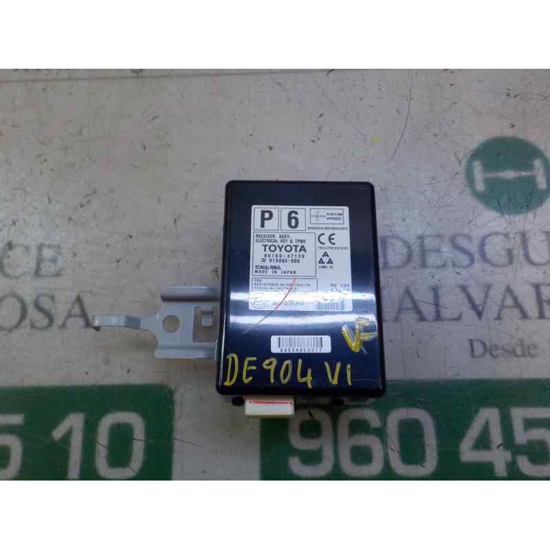 Recambio de modulo electronico para toyota prius+ 1.8 16v (híbrido) referencia OEM IAM 897B047120 897B047120 