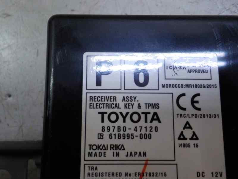 Recambio de modulo electronico para toyota prius+ 1.8 16v (híbrido) referencia OEM IAM 897B047120 897B047120 