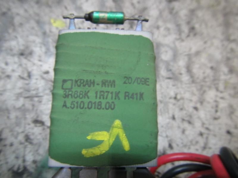 Recambio de resistencia calefaccion para renault kangoo 1.5 dci diesel fap referencia OEM IAM   