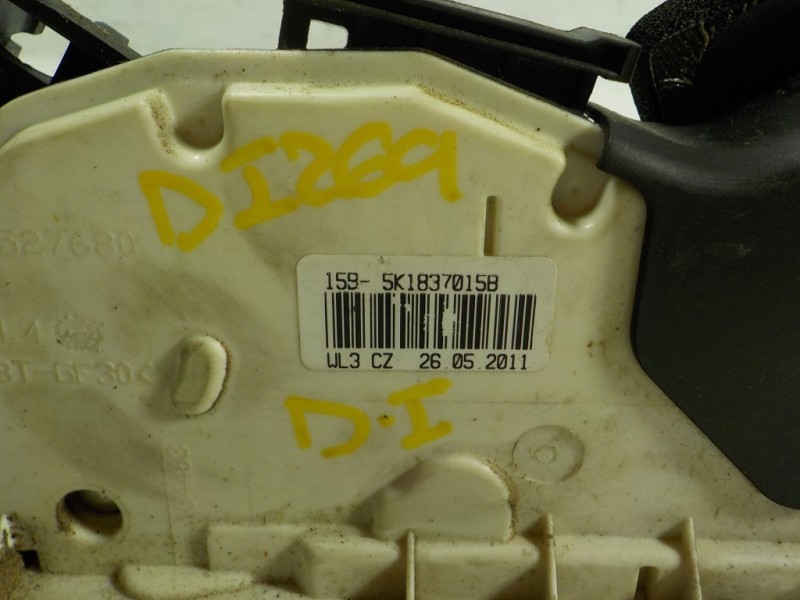 Recambio de cerradura puerta delantera izquierda para volkswagen polo (6r1) 1.6 tdi referencia OEM IAM 5K1837015B 5K1837015B 