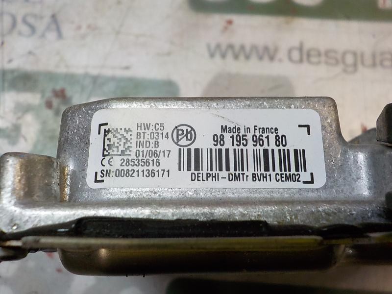 Recambio de modulo electronico para citroën c4 cactus 1.2 12v e-thp referencia OEM IAM 9819596180 9819596180 